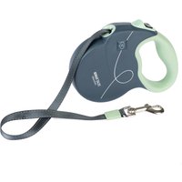 Laisse avec enrouleur Nomad Tales Bloom Liberty pour chien - taille L : jusqu'à 50 kg