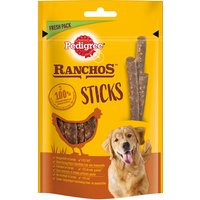 Pedigree Ranchos Sticks pour chien - foie de poulet, 3 x 60 g