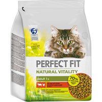 Perfect Fit Natural Vitality Adult 1+ bœuf, poulet pour chat - 2,4 kg