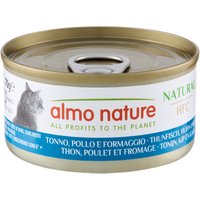 Ekonomipack: Almo Nature HFC Natural 12 x 70 g - HFC Natural Tonfisk, kyckling & ost