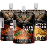 Porta 21 Kitty's Cream Farm snack para gatos - 3 x 90 g (3 variedades)