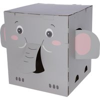 Niche à griffer Kerbl Pet Éléphant pour chat - L 35 x l 35 x H 39 cm