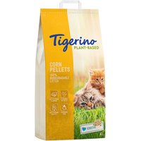 Litière Tigerino Plant-Based Maïs - Sensitive, sans parfum pour chat - 14 L