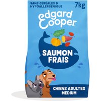 7kg Edgard & Cooper Medium Adulte Chien Saumon sans céréales croquettes pour chien