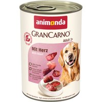 animonda GranCarno Original Adult 6 x 400 g - Hjärta