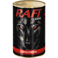 6x 1240g Rafi Dog Beef, nourriture humide