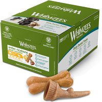 Voordeelpak: 2x40 stuks Whimzees by Wellness Gewei en Rijstbotten maat M hondensnacks