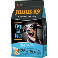 JULIUS-K9 High Premium Adult Hypoallergenic Pesce Crocchette per cane - 12 kg