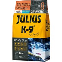 JULIUS K-9 Adult au saumon et aux épinards 2 x 10 kg, croquettes pour chien