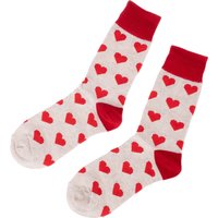 Chaussettes à cœurs Pet & Parent de TIAKI pour propriétaires de chiens (36-41)