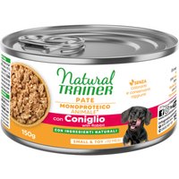 Natural Trainer Sensitive No Gluten Small & Toy Adult pour chien - lapin (6 x 150 g)