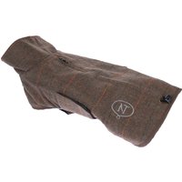 Manteau Nomad Tales Bloom Tartan pour chien - longueur du dos : environ 45 cm