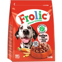 Frolic bœuf, carottes, céréales pour chien - 7,8 kg (3 x 2,6 kg)