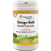NaturVet Omega Gold pour chien – 180 bouchées à mâcher