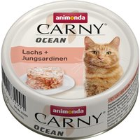 animonda Carny Ocean 12 x 80 g - Lax & babysardiner 12 x 80 g