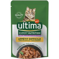 Ultima Expert Nutrition Appétit difficile thon, poulet pour chat - 48 x 70 g