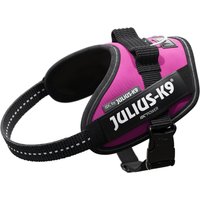 Julius-K9 IDC Powersele, mörkrosa - Stl. XS: bröstomfång 40 - 53 cm
