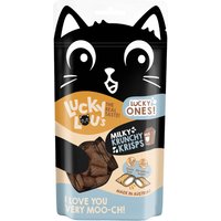 12x60g Lucky Lou Krunchy Krisps Melk kattensnacks
