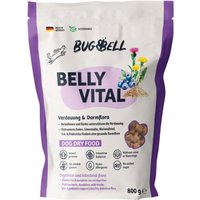 800g BugBell Belly Vital digestion et flore intestinale croquettes pour chien