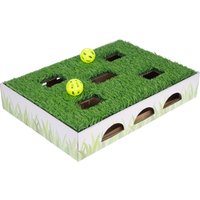 TIAKI jaktlåda med gräs kattleksak - L 40 x B 28 x H 7 cm