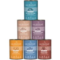 24x400 g catz finefood lot mixte 1 (6 variétés) - Pâtée pour chat