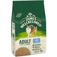 10kg Adult poisson James Wellbeloved - Croquettes pour Chat