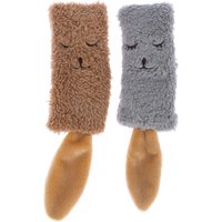 zooplus Basics Kattleksaksset Bäver - 2-pack