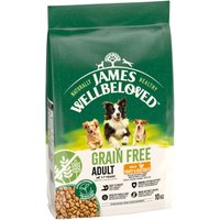 James Wellbeloved Grain Free Adult Dog Hypoallergenic Turkey & Vegetables - 10 kg