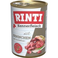 24x400g RINTI Kennerfleisch lapin Pâtée pour chien