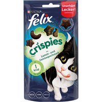 45g Felix Crispies Friandises viande, légumes - Friandises pour chat