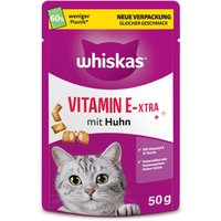Whiskas Vitamina E-Xtra snacks para gatos - Pack económico: 6 x 50 g