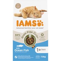 IAMS Advanced Nutrition Grain Free poisson de l'océan pour chat - 2 x 7,5 kg