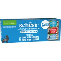 Schesir Complete Nutrition filé i gelé 6 x 85 g - Mixpack (3 sorter)