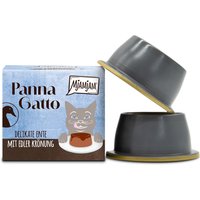 MjAMjAM Panna Gatto 2 x 80 g - Delikat anka med fin topping