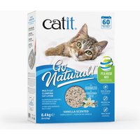 Catit Go Natural! Ärta + bentonit vanilj - 6,4 kg