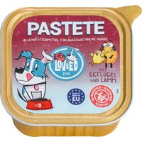 Lov & Ed paté 12 x 150 g - Med fjäderfä & lamm