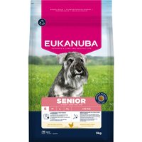 Pack Ahorro: Eukanuba 2 x 12/15 kg o 2 x 3 kg - Senior Small Breed pollo (2 x 3 kg)