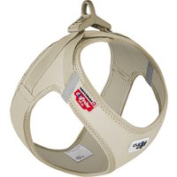 Arnés Curli Vest Clasp Cord, marrón claro - Talla M: perímetro torácico 43,4 - 49 cm