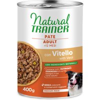 Natural Trainer Volwassen Medium/Maxi 6 x 400 g - 12 x 400 g Kalfsvlees