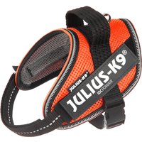 JULIUS-K9 IDC® POWAIR sele - orange - Storlek XS/Mini-Mini: bröstomfång 40 - 53 cm