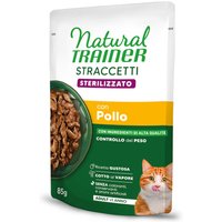 Natural Trainer Straccetti Adult Sterilised strips i sås 24 x 85 g - Kyckling
