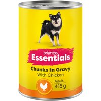 Briantos Essentials Chunks in Gravy 12 x 415 g - Kyckling