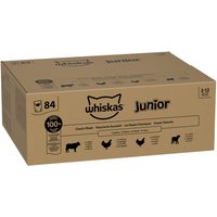 Megapack risparmio! Whiskas Junior buste 84 x 85 g - Selezione classica in salsa