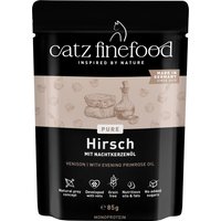 catz finefood Pure Pouch 8 x 85 g - Hjort