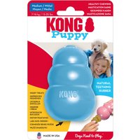 KONG Puppy Jouet pour chien - taille M, bleu