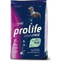 Prolife Spannmålsfri Vuxen Sensitive Mini Fisk och potatis - 7 kg