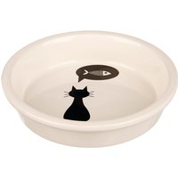 2x Gamelle céramique Trixie avec motif de chat - Gamelle pour chat