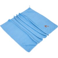 TIAKI Quick-Dry mikrofiberhandduk - L 100 x B 70 cm, blå