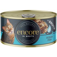 16x 70g Encore Blik zeevis Kattenvoer Nat