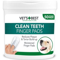 50 doigtiers jetables Vet's Best® Clean pour les dents - pour chien